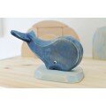 Petite baleine en bois