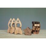 Fusées et étoiles - Jeu d'équilibre en bois
