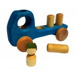 Camion à blocs bleu