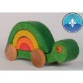 Tortue empilable en bois