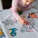 Tablecloth to colour - Jungle