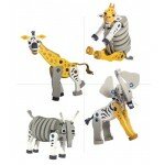 Girafe, Zèbre et Éléphant "Bloco" Girafe, Zèbre et Éléphant "Bloco"