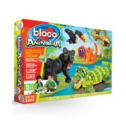 Les animaux de la forêt tropicale - Bloco