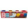 Pâte à modeler 4 pots - Inodores - Tutti Frutti