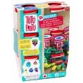 Pâte à modeler scintillante 6 pots - Parfums de fruits - Tutti Frutti