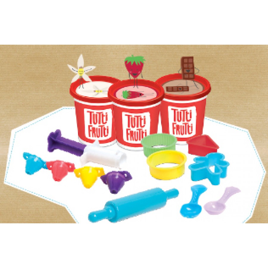 Acheter Pâte à modeler ensemble crème glacée (fr/en) - Tutti Frutti -  Joubec acheter jouets et jeux au Québec et Canada - Achat en ligne
