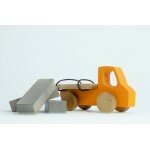 Camion plate-forme en bois