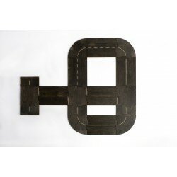 Circuit automobile en bois