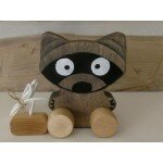 Raton à tirer en bois