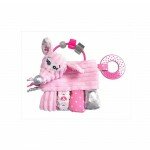 Hochet d'activités Coquelicos la souris