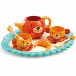 Le goûter de Teddy - Service à thé