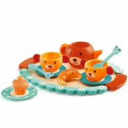 Le goûter de Teddy - Service à thé