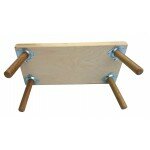 Petit banc personnalisé en bois "Pastel"