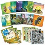 Autocollants par numéro - Dinosaures