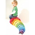 Arc-en-ciel en bois - Grand