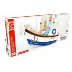 Bateau à bascule en bois