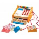 Caisse enregistreuse avec carte et argent