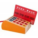 Caisse enregistreuse avec carte et argent