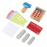 Caisse enregistreuse avec carte et argent