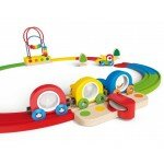 Circuit de train arc-en-ciel - Rails musicales
