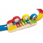 Circuit de train arc-en-ciel - Rails musicales