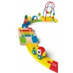 Circuit de train arc-en-ciel - Rails musicales