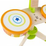 Ensemble de batterie en bois