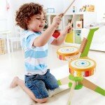 Ensemble de batterie en bois