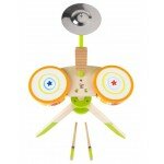 Ensemble de batterie en bois