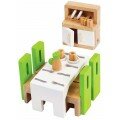 Meubles de salle à manger pour maison de poupées