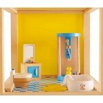 Meubles de salle de bain pour maison de poupées