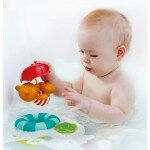 Parapluies colorés à empiler pour le bain