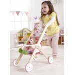 Poussette pour bébé en bois
