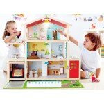 Villa moderne pour poupée en bois