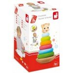 Anneaux empilables berçant en bois "Sophie la girafe"