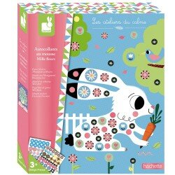 Set créatif Autocollants en mousse - Mille Fleurs