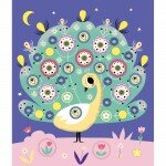 Set créatif Autocollants en mousse - Mille Fleurs