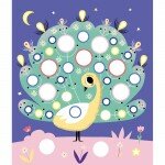 Set créatif Autocollants en mousse - Mille Fleurs