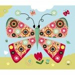 Set créatif Autocollants en mousse - Mille Fleurs