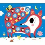 Set créatif Autocollants en mousse - Mille Fleurs