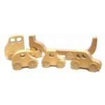 Camion transporteur de voitures couleur naturelle