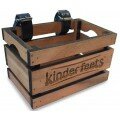Petit panier à vélo en bois
