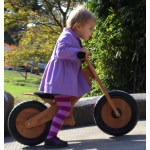 Vélo Draisienne en bambou - Équilibre