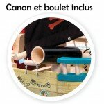 Grand Bateau Pirate en bois