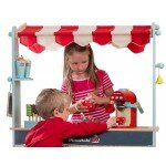 Boutique et café en bois Boutique et café en bois