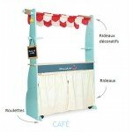 Boutique et café en bois Boutique et café en bois