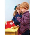 Caisse enregistreuse rouge