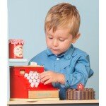 Caisse enregistreuse rouge