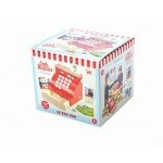 Caisse enregistreuse rouge