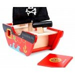 Bateau de pirate petit capitaine